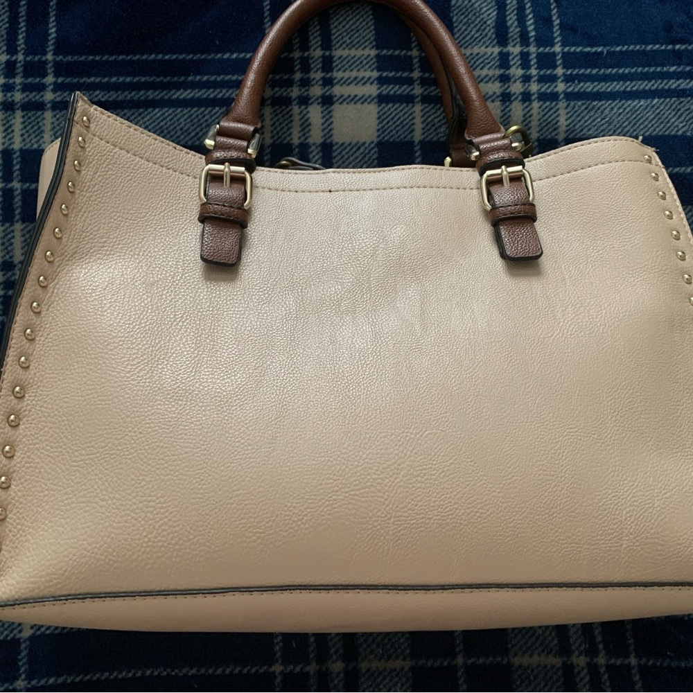 Calvin Klein Tan and Brown Satchel - Picture 7 of 8